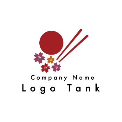 日本食をイメージしたロゴ【ロゴタンク】企業・店舗ロゴ・シンボル