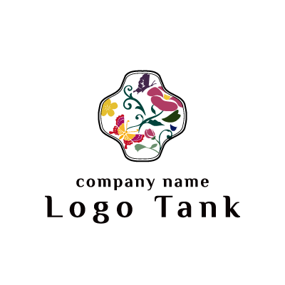 レトロな和柄ロゴ ロゴタンク 企業 店舗ロゴ シンボルマーク格安作成販売