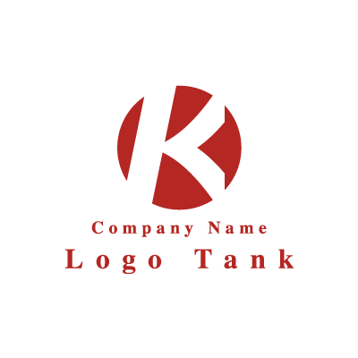 シンプルなKのロゴ