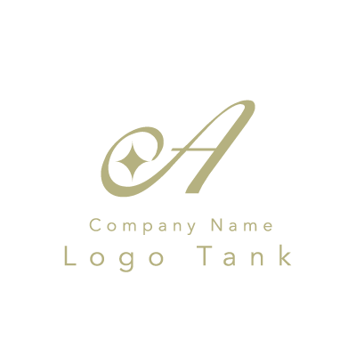 ナチュラルなaのロゴ ロゴタンク 企業 店舗ロゴ シンボルマーク格安作成販売