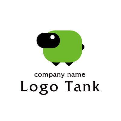 動物のイラストのロゴ ロゴタンク 企業 店舗ロゴ シンボルマーク格安作成販売