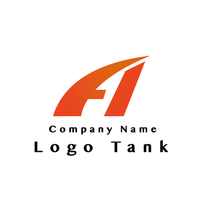 シンプルなAのロゴ オレンジ / A / シンプル / 建築 / IT / ネット / 製造 / 士業 / ベンチャー /,ロゴタンク,ロゴ,ロゴマーク,作成,制作