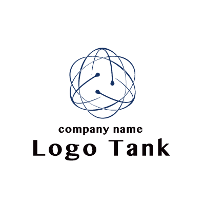 インターネット通信のロゴ ロゴタンク 企業 店舗ロゴ シンボルマーク格安作成販売