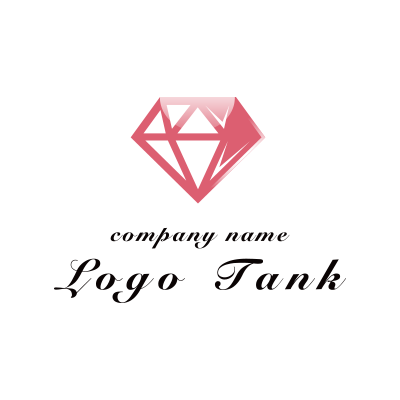 ダイヤモンドをモチーフにしたロゴ