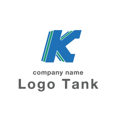 スタイリッシュなKのロゴ