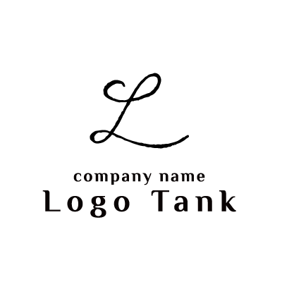 L のロゴマーク ロゴタンク 企業 店舗ロゴ シンボルマーク格安作成販売