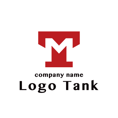 TとMのモノグラムのロゴ