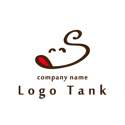 Sと美味しい顔を組み合わせたロゴマーク ロゴタンク 企業 店舗ロゴ シンボルマーク格安作成販売