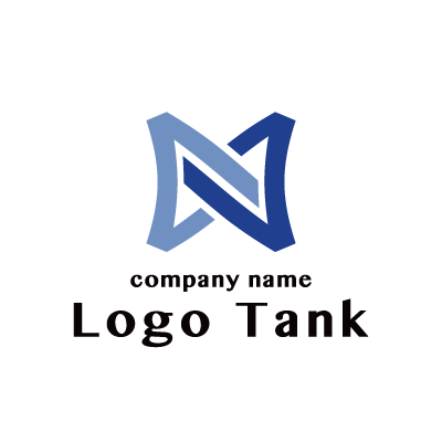 ｎをモチーフにした無限大のロゴ ロゴタンク 企業 店舗ロゴ シンボルマーク格安作成販売
