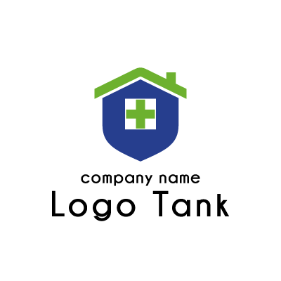 煙突付きの家のロゴ