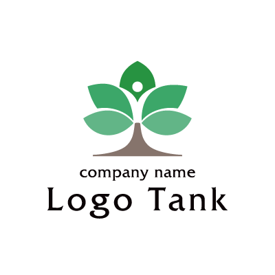 植物のロゴ