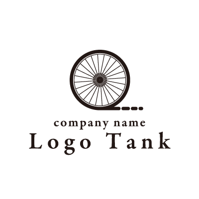 車輪を表現したロゴ ロゴタンク 企業 店舗ロゴ シンボルマーク格安作成販売