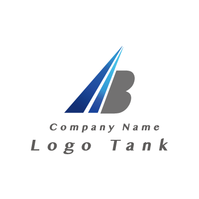 上昇・向上のBのロゴ B / 上昇 / 向上 / シンプル / クール / 建築 / 製造 / IT / flame / ネット /,ロゴタンク,ロゴ,ロゴマーク,作成,制作