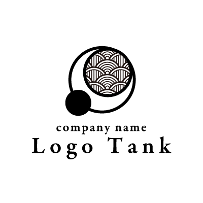 和柄モチーフのロゴ ロゴタンク 企業 店舗ロゴ シンボルマーク格安作成販売