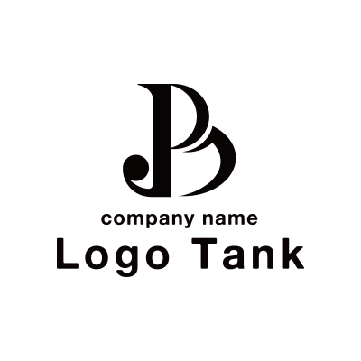 抽象的なデザインのＢのロゴ