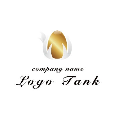 金の卵のロゴ
