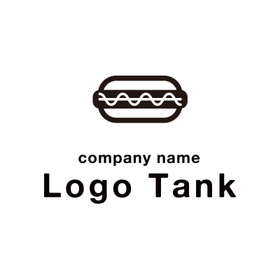 ハンバーガーのロゴ