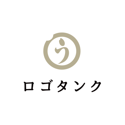 料亭、和食系におすすめの「う」のロゴ