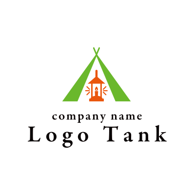 キャンプ、アウトドア関連におすすめのロゴ