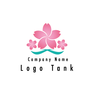 桜の花のロゴ