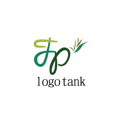 スタイリッシュなリーフロゴマーク 繋がり / エコ / 植物 / 葉っぱ / リーフ / ロゴ / デザイン /,ロゴタンク,ロゴ,ロゴマーク,作成,制作