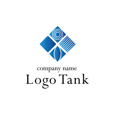 コンテンポラリーなデザインのロゴ