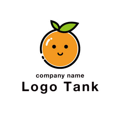 かわいいオレンジのロゴ