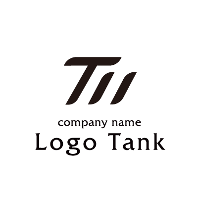 TとMのシンプルなロゴ
