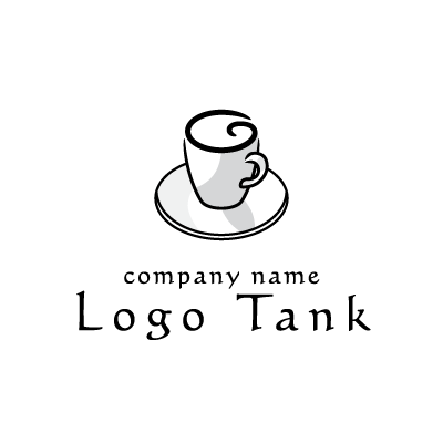 Gをモチーフにしたカップのロゴ G / カップ / G / 単色 / モノトーン / カフェ / 雑貨店 /,ロゴタンク,ロゴ,ロゴマーク,作成,制作