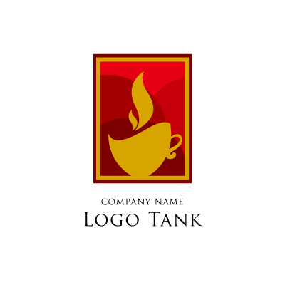 山の中のカフェ ロゴデザインの無料リクエスト ロゴタンク