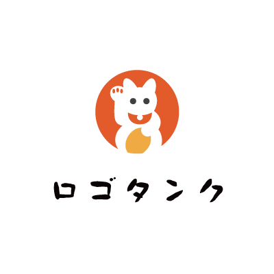 招き猫のロゴ
