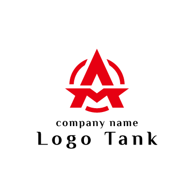 Ａ・Ｍのモノグラム・スタイリッシュのロゴ