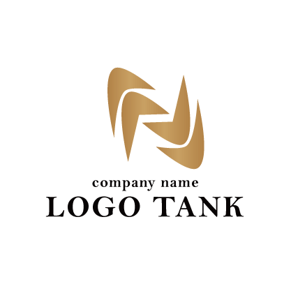 交互の矢印ロゴ ロゴタンク 企業 店舗ロゴ シンボルマーク格安作成販売