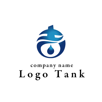 水道関係におすすめの「吉」のロゴ【ロゴタンク】企業・店舗ロゴ