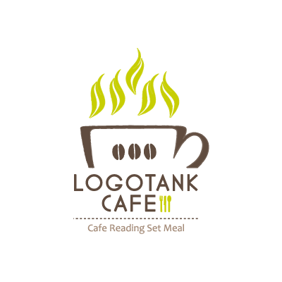 コヒーカップとくつろぎの空間ロゴ