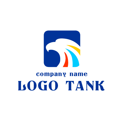タカをイメージしたロゴ ロゴタンク 企業 店舗ロゴ シンボルマーク格安作成販売