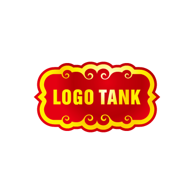 オシャレなプレートロゴマーク ロゴタンク 企業 店舗ロゴ シンボルマーク格安作成販売