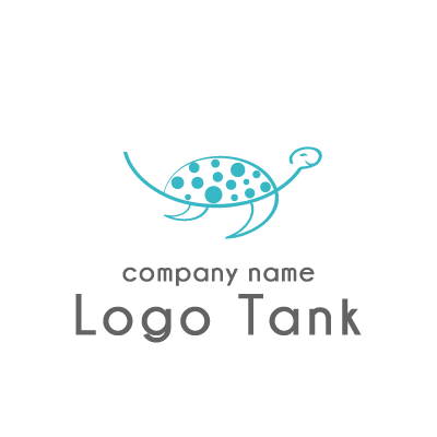 ライン・ウミガメのロゴ