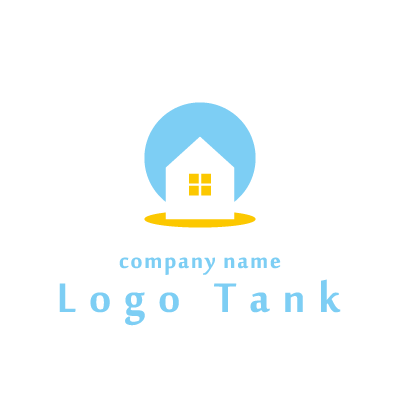 シンプルな住宅のロゴ