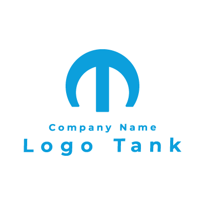 シンプルなTのロゴ