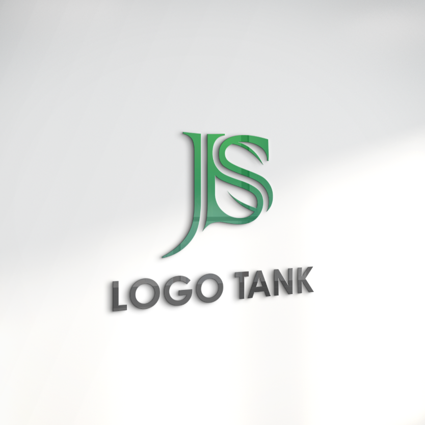 JとSを組み合わせロゴ J / S / アルファベット / クール / スタイリッシュ / 教育 / スクール / ショップ / モダン / 緑 / グリーン /,ロゴタンク,ロゴ,ロゴマーク,作成,制作
