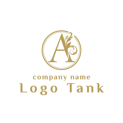 Aや高級感、エレガントのロゴ A / ナイトワーク / サークル / エレガント / 高級感 /,ロゴタンク,ロゴ,ロゴマーク,作成,制作