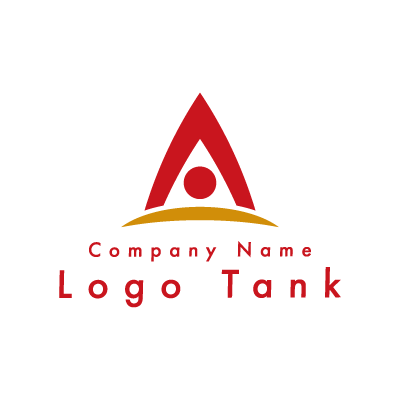 Aのロゴ アルファベット / A / 赤 / シンプル / 安定 / 建築 / 建設 / 製造 / 士業 / 企業 /,ロゴタンク,ロゴ,ロゴマーク,作成,制作