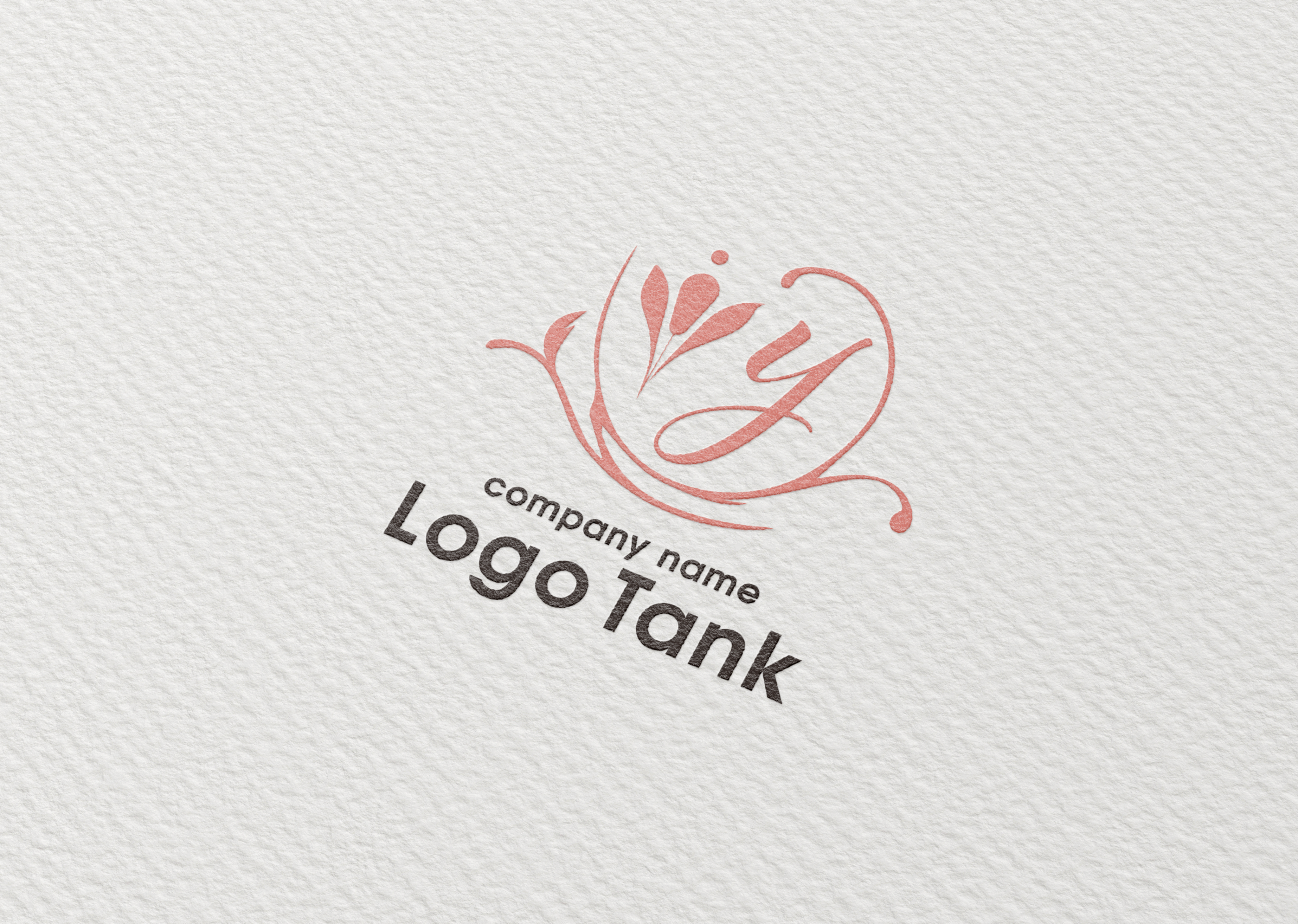 エレガントで上品なデザインロゴ Y / Y / アルファベット / イニシャル / フローラル / 花 / リーフ / 美しい / エレガント / 上品 / 上質 / ネイルサロン / エステサロン / サロン / 美容サロン / アイラッシュサロン / クリニック / ママ / 育児 / ベビー / ピンク / レディース / ショップロゴ /,ロゴタンク,ロゴ,ロゴマーク,作成,制作