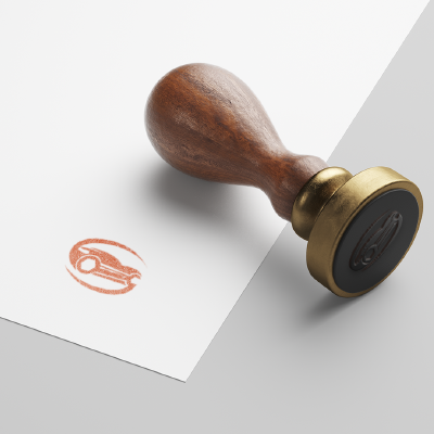 ロゴでスタンプを作成したイメージ | 車関係