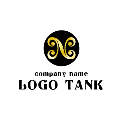 Nのロゴマーク ロゴタンク 企業 店舗ロゴ シンボルマーク格安作成販売
