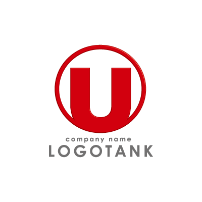 Uや鍵型の図形ロゴ ロゴタンク 企業 店舗ロゴ シンボルマーク格安作成販売