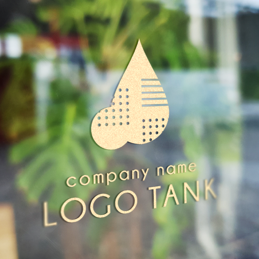 カッティングシート 作成 | 自然をイメージしたロゴ