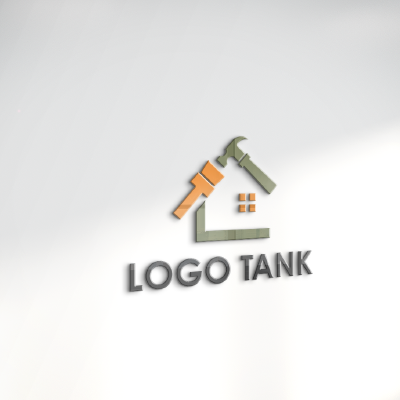 立体・カルプ看板 作成 | 道具と家のロゴ