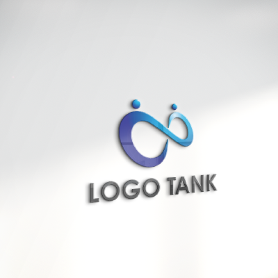 立体・カルプ看板 作成 | 無限と人との繋がりのロゴ